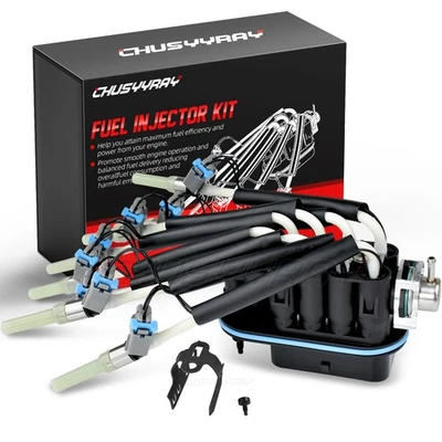 Inyectores de combustible multipuerto centrales de inyección para 96-99 GMC K1500 Suburban V8 5,7 L Foto 1 de 4