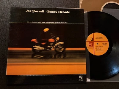 JOE FARRELL Penny Arcade LP CTI 6034 Orig 1974 Jazz Gatefold RVG in Deadwax EX - Image 1 of 4