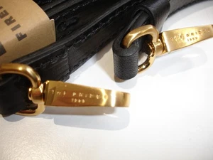 THE BRIDGE LEATHER CO BAG STRAP- CASE STRAP- PURSE STRAP BLACK 40 " to 50" NEW - Picture 1 of 6
