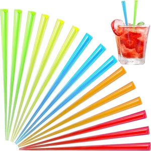 Cunhill 500 Pcs 3.54 Inch Prism Picks 5 Color Triangular Plastic Cocktail Prism  - Bild 1 von 12