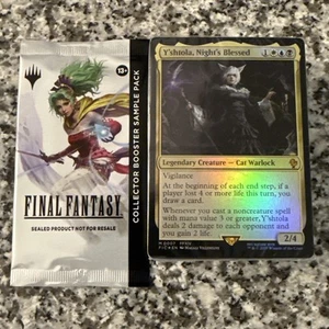 MTG Final Fantasy Commander Deck Scions & Spellcraft Deck & Collector Sample Pk - Picture 1 of 6