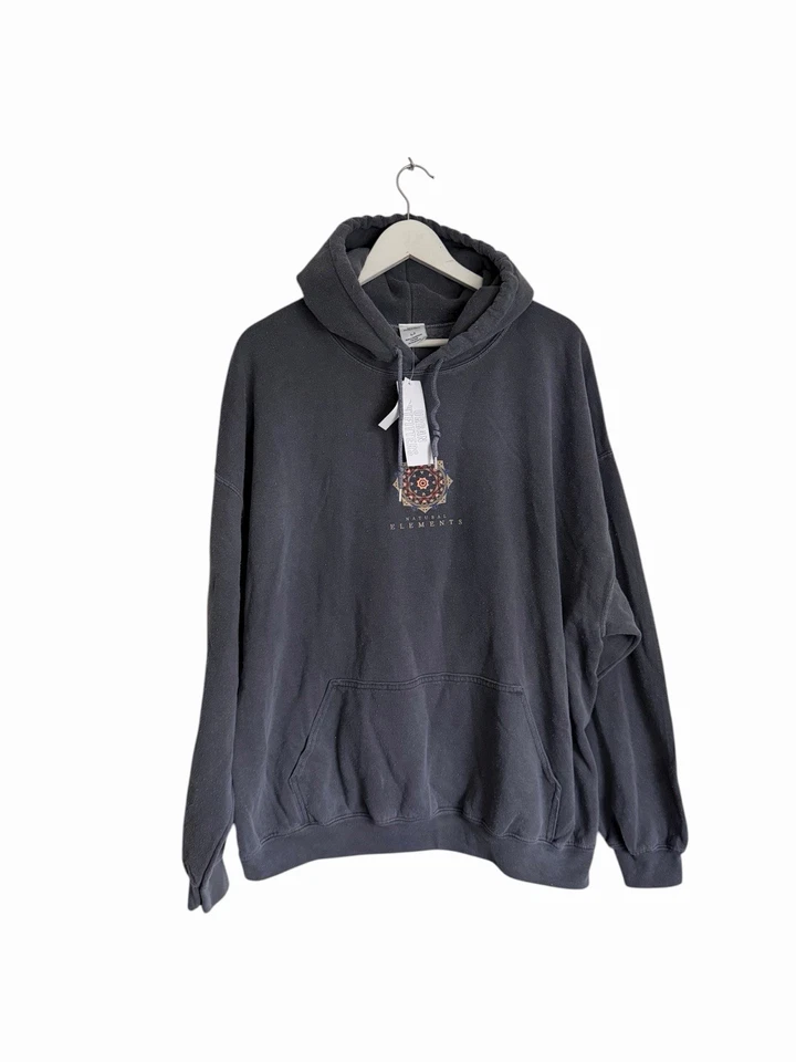 Urban Outfitters Mandala Hoodie Graphic Front Back New RRP £55 Size L - Image 1 of 4