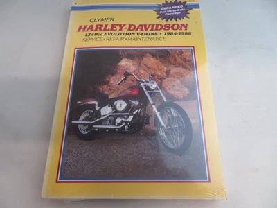 Harley Davidson Clymer 1340cc Evolution V-Twins 1984-1988 reparación manual Foto 1 de 3
