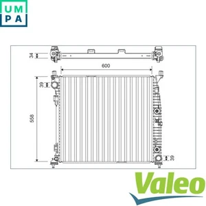 RADIATOR ENGINE COOLING 701167 FOR MERCEDES-BENZ GL/-CLASS/GLE/GLS 4.7L 8cyl - Picture 1 of 6