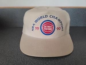 Vintage Detroit Pistons 1990 NBA World Champions Snapback Mütze Universal Ind Inc - Bild 1 von 7