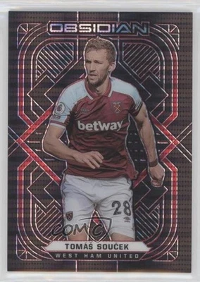 2021-22 Panini Obsidian Electric Etch Red Pulsar /26 Tomas Soucek #179 - Image 1 of 2