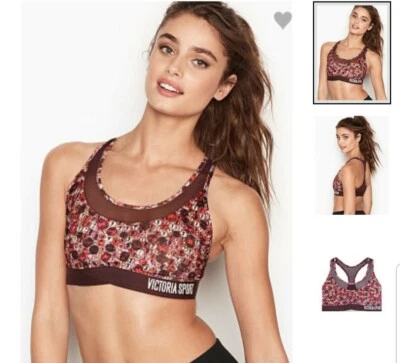 Nuevo sujetador deportivo de malla para mujer de Victoria Secret The Player talla M Foto 1 de 2