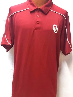 New  NCAA Oklahoma Sooners Coach Polo Shirt Size (M - Image 1 of 3