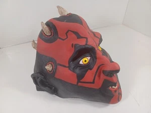 Adult Darth Maul Costume Face Mask Full Halloween - Picture 1 of 7