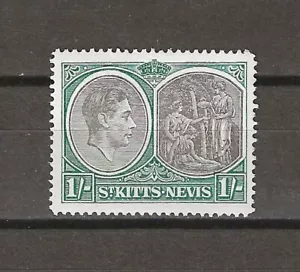 ST KITTS & NEVIS 1938/50 SG 75b come nuovo - Foto 1 di 2