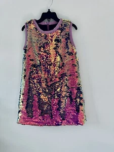 Lola & the Boys Mermaid Magic Sequin Dress Size 4 - Picture 1 of 5