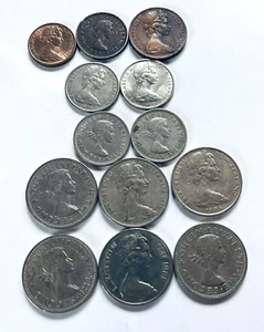 British Commonwealth Coins Lot Queen Elizabeth II Great Condition 50, 60, 70's - Picture 1 of 14