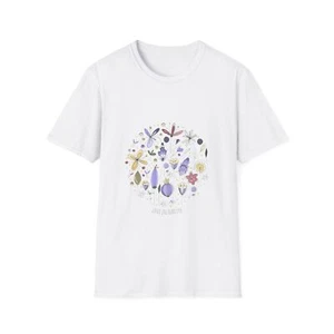 Love In Nature Flowers Unisex Softstyle T-Shirt - Bild 1 von 21