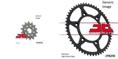 Kit de roda dentada de aço dianteira e traseira para OffRoad Honda CRF450R 2002-2003 - Imagem 1 de 4