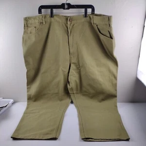 Scandia Woods Pants Men's Size 48x28 Measures (50x29) Olive Green Straight Leg - Picture 1 of 12