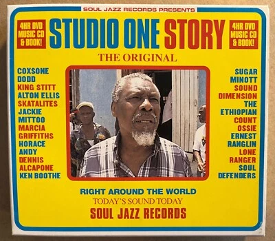 STUDIO ONE STORY - Vários CD + DVD + Livro Digipak 2002 Soul Jazz Exc Cond! - Imagem 1 de 2