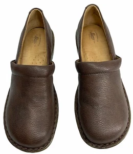 Womens G.H. BASS & CO Brown Sheena Slip-On Clog Shoes Cushion Insole Size 7.5M - Picture 1 of 11