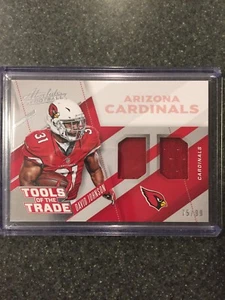 2017 Absolute Football David Johnson Tools of the Trade Dual Patch #'d 75/99 - Bild 1 von 2