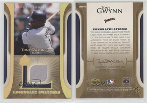 2004 SP Legendary Cuts Legendary Swatches Tony Gwynn #LSW-TG HOF
