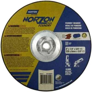 Norton 66253021634 Mole 9 x 1/4 x 5/8-11" NorZon Plus tipo 27 - Foto 1 di 1