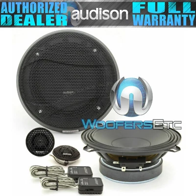 ALTAVOCES TWEETERS AUDISON APK130 5" 225W COMPONENTE AUDIO COCHE CROSSOVERS NUEVOS Foto 1 de 4