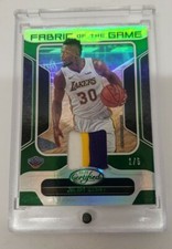 Julius Randle 2018/19 Panini Certified Fabric Of The Game GW Patch /5 SSP