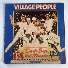 Can't Stop The Music, Village People, (1980) 12" Record LP 33 RPM, Pop, Disco