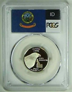 2007-S 25C State Quarter Idaho PCGS PR69 DCAM CLAD 22cwu0115 - Picture 1 of 2