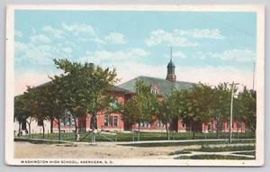 Postal Aberdeen South Dakota Washington High School - Imagen 1 de 2