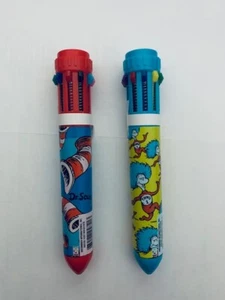 Dr. Seuss Themed 10 Color Pens - Set of 2 - Picture 1 of 3