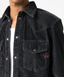 DIESEL D-Ocean Corduroy Western Shirt Size L - Picture 1 of 7