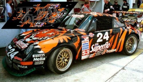 Decals Porsche 911 GT2 Sebring 1998 24 1:32 1:43 1:24 1:18 slot decals