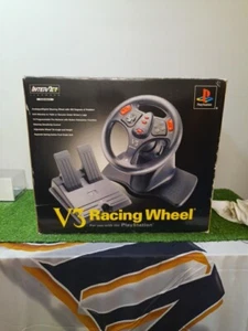 Playstation PS1 PS2 V3 Racing Wheel. Pre-Owend/Excellent Condition - Picture 1 of 20