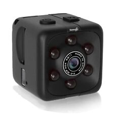 Cámara Renewgoo GeeCube Mini Inalámbrica 1080P Sensor de Movimiento Cámara de Seguridad Espía Negra