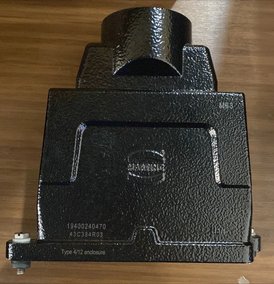 HARTING 19400240470 24 HPR Enlarged Hood - Image 1 of 4