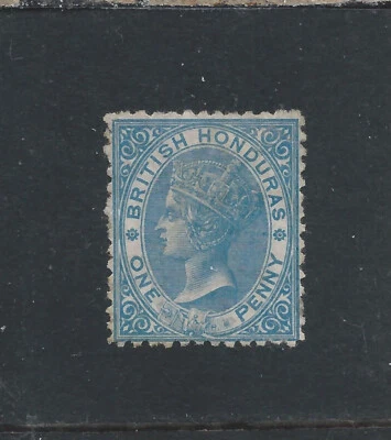 BRITISH HONDURAS 1872-79 1d PALE BLUE MINT SG 5 CAT £100 - Image 1 of 2
