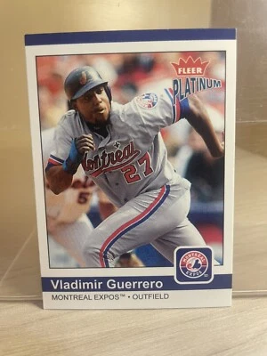 2004 Fleer Platinum Vladimir Guerrero #55 - Image 1 of 2