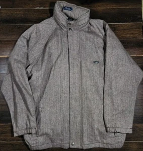 Vintage Mens 3X 38X36 LRG Lifted Research Group Track Suit Set Wool Blend Tweed - Picture 1 of 6