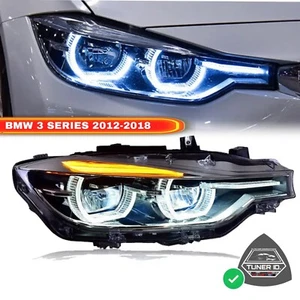 BMW F30 & F32 Icon Headlights Assembly 2012-2018 2PCS Right & Left HD - Bild 1 von 6