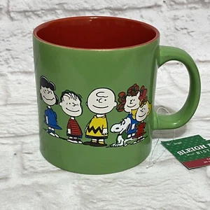 Cacahuetes 20 oz. Taza de café cacao Feliz Navidad Charlie Brown Snoopy - Imagen 1 de 2