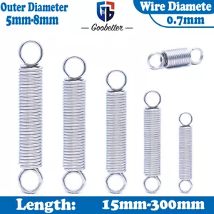 Tension Spring OD 0.7mm Expansion Spring Closed Loop Spring 304 Stainless Steel - Picture 1 of 11