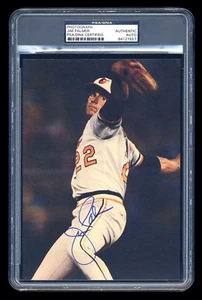 JIM PALMER SIGNED MINT PHOTOGRAPH PSA/DNA SLABBED AUTOGRAPHED BALTIMORE ORIOLES - Picture 1 of 2