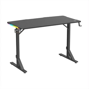 Scrivania Gaming Telaio Z Postazione per PC Monitor Portabicchieri Gancio Cuffie - Foto 1 di 7