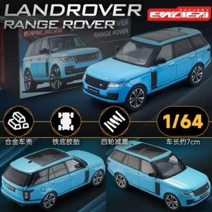 Coche modelo diecast ENCHERY 1:64 Land Rover Defender 110 / Range Rover - Imagen 1 de 12