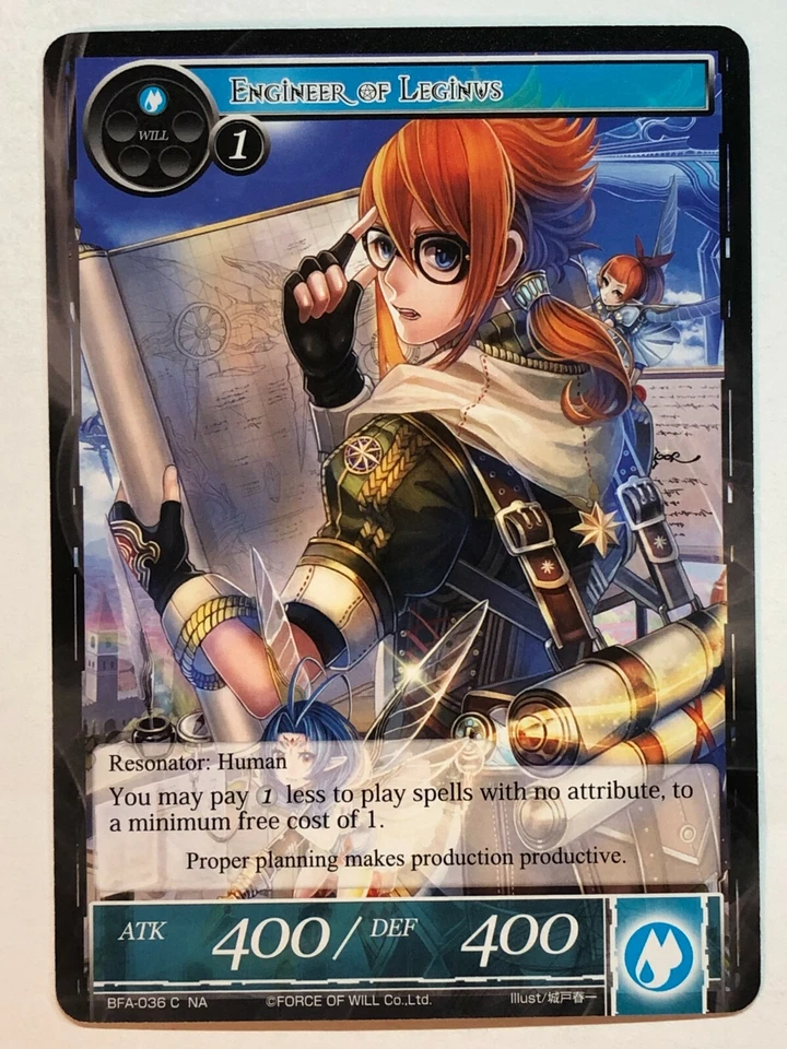 Force of Will Engineer of Leginus BFA-036 NM/M  - Image 1 of 1