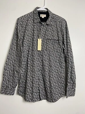 NWT Diesel Paisley Floral Long Sleeve Button Down Shirt Men Medium 100% Cotton - Image 1 of 4