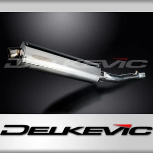 Honda CBR600 F4I 2001-2006 Slip On 18" Oval Stainless Exhaust Muffler Kit - Picture 1 of 5