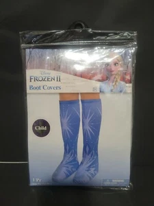 Disney Frozen 2 Boot Covers Child Halloween Costume Dress Up Cosplay Blue OSFM - Picture 1 of 3