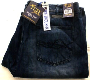Cowgirl Just Tuff Jeans "Unwind" Womens 40 XLong High Waist Wide Trouser (41X37 - Picture 1 of 3