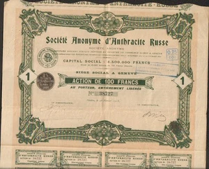 DECO => ANTHRACITE RUSSE (SUISSE RUSSIE) (D) - Picture 1 of 1